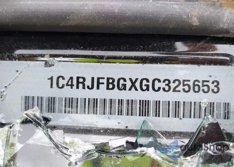 2016 Jeep Grand Cherokee Limited z USA, uszkodzony, nr VIN 1C4RJFBGXGC325653